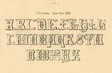 13th Century. From Latin MS. 1862