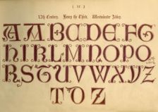 13th Century. Henry the Third. Westminster Abbey 1862