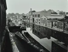 149-157 Harrow Road, Westminster LB, London: elevation to Regent's Canal, 1964. Creator: Unknown