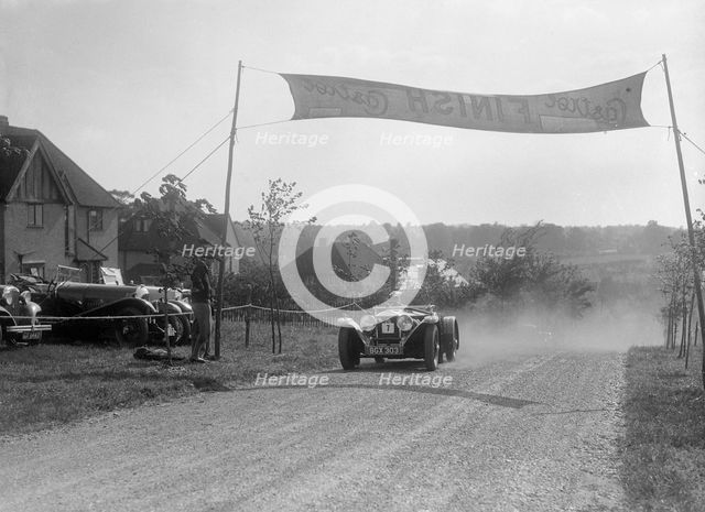 1496 cc Invicta, Bugatti Owners Club Hill Climb, Chalfont St Peter, Buckinghamshire, 1935. Artist: Bill Brunell.