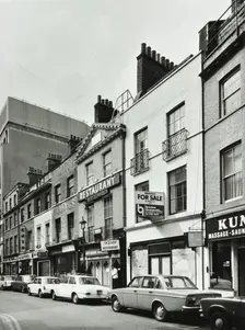 14-19 Lisle Street, Westminster LB, London: front elevations, 1975. Creator: Unknown