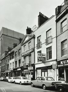 14-19 Lisle Street, Westminster LB, London: front elevations, 1975. Creator: Unknown