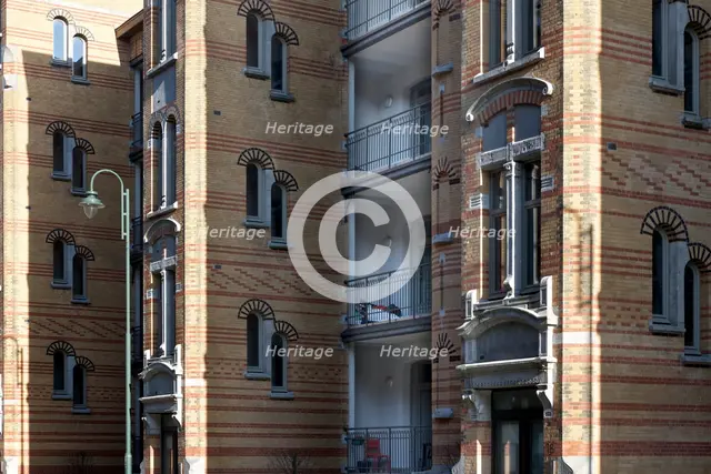 14-22 and 29-33 Rue Rodenbach, Brussels, Belgium, (1901), c2014-c2017. Artist: Alan John Ainsworth.