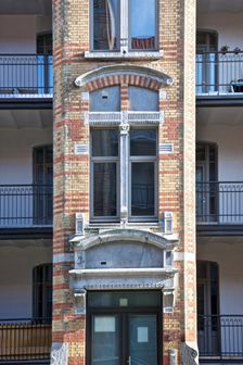14-22 and 29-33 Rue Rodenbach, Brussels, Belgium, (1901), c2014-c2017. Artist: Alan John Ainsworth