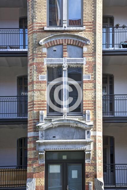 14-22 and 29-33 Rue Rodenbach, Brussels, Belgium, (1901), c2014-c2017. Artist: Alan John Ainsworth.
