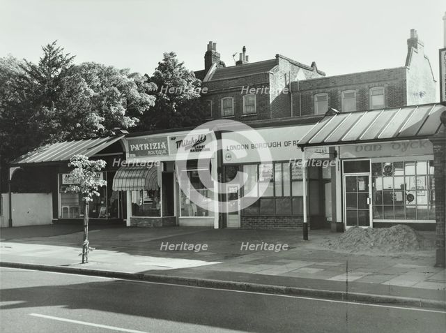 141-145 High Street, Wanstead, Redbridge, London: front elevations, 1976. Creator: Unknown.