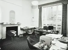 142 Harley Street, Westminster LB, London: first floor rear room, 1974. Creator: Unknown