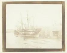 143. Copper Ore Vessel, Swansea, 1846. Creator: Calvert Jones