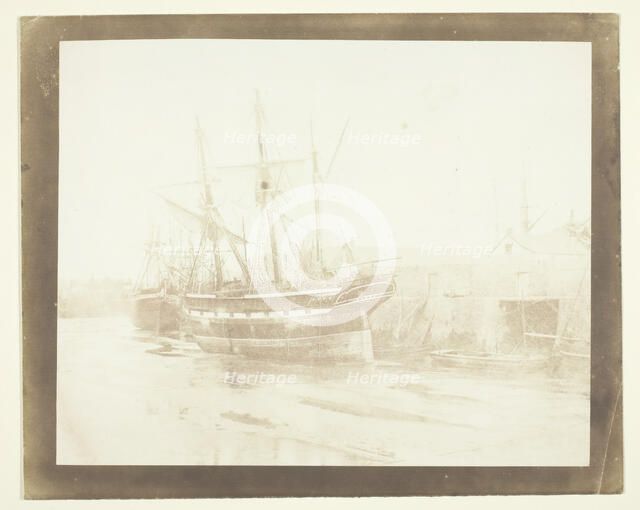 143. Copper Ore Vessel, Swansea, 1846. Creator: Calvert Jones.