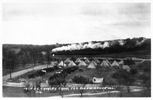 14th US Cavalry camp, Fox River Grove, Illinois, USA, 1920