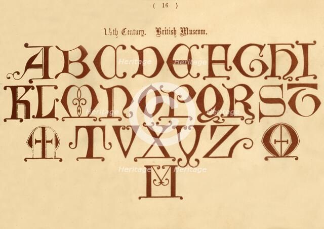 '14th Century. British Museum', 1862. Artist: Unknown.