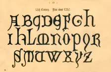 14th Century. Date about 1340 1862