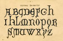 14th Century. Date about 1340 1862