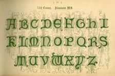 14th Century. Illuminated MS. 1862