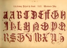 14th Century. Richard the Second. 1400. Westminster Abbey 1862