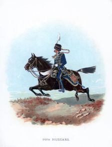 14th Hussars 1889