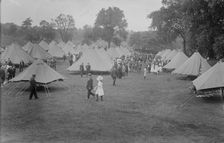 14th Infantry Camp, Prospect Park, between c1915 and c1920. Creator: Bain News Service