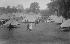 14th Infantry Camp, Prospect Park, between c1915 and c1920. Creator: Bain News Service