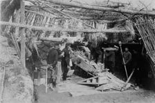 155 cm [i.e., mm] gun in France, between c1910 and c1915. Creator: Bain News Service