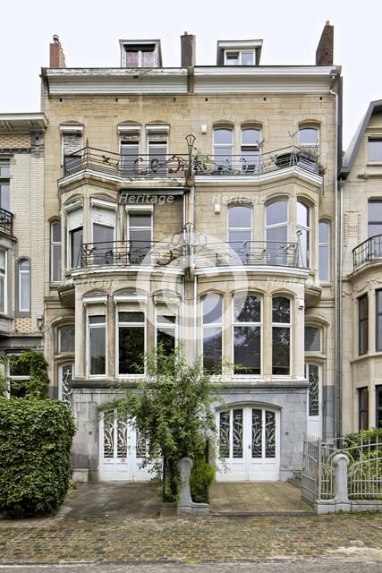 15-16 Avenue Des Klauwaerts, Brussels, Belgium, c2014-2017. Artist: Alan John Ainsworth.