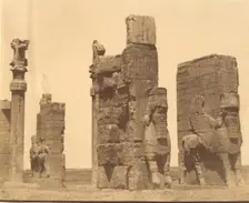 (15) [Gate of all Nations, Persepolis, Fars], 1840s-60s. Creator: Luigi Pesce