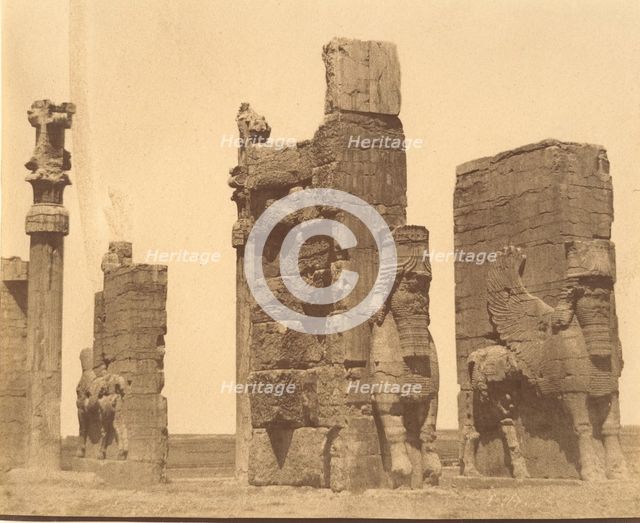 (15) [Gate of all Nations, Persepolis, Fars], 1840s-60s. Creator: Luigi Pesce.