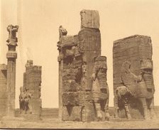 (15) [Gate of all Nations, Persepolis, Fars], 1840s-60s. Creator: Luigi Pesce