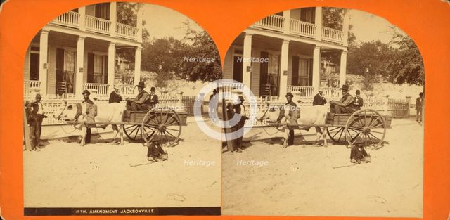 15th Amendment, Jacksonville, c1875. Creator: Unknown.