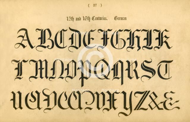 '15th and 16th Centuries. German', 1862. Artist: Unknown.