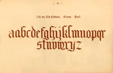 15th and 16th Centuries. German. Small 1862