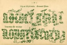 15th and 16th Centuries. Ornamental Riband 1862