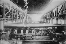 16" Gun for Panama at Watervliet, between c1910 and c1915. Creator: Bain News Service