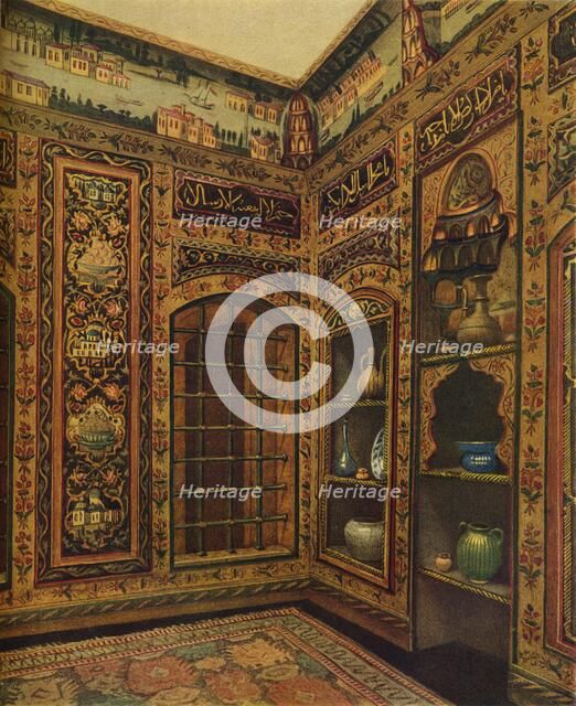 16th-17th Century Old Panelled Room from Damascus, 1913. Artist: Unknown