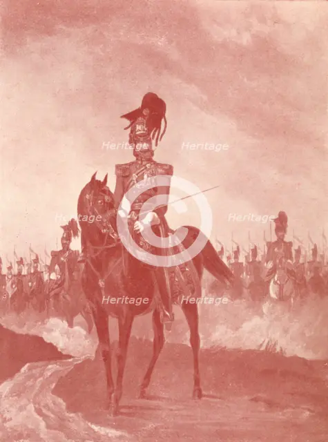 '16th (The Queen's) L.D. Lancers (Review Order)', c1820-1870, (1909). Creator: John Harris the Younger.