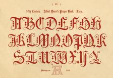 16th Century. Albert Durer's Prayer Book. Large 1862