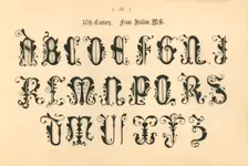 16th Century. From Italian MS. 1862