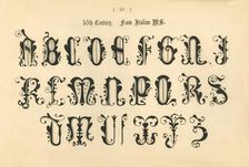 16th Century. From Italian MS. 1862