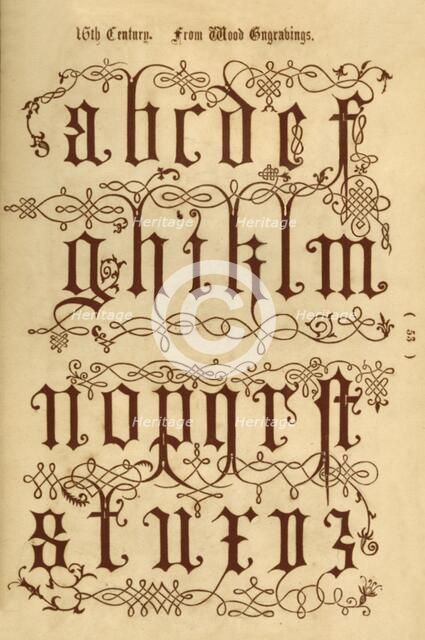 '16th Century. From Wood Engravings', 1862. Artist: Unknown.