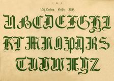 16th Century. Gothic. MS 1862