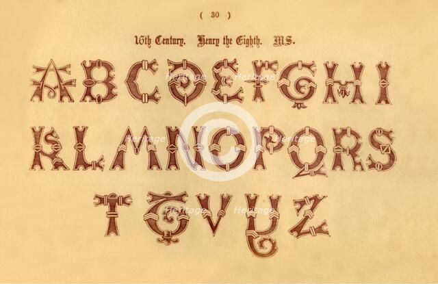 '16th Century. Henry the Eighth. MS.', 1862. Artist: Unknown.