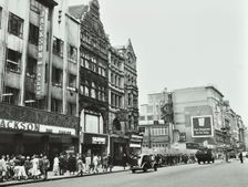 175-197 Oxford Street, Westminster LB, London: front elevations, 1955. Creator: Unknown
