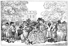 1784, or the Fashions of the Day 1784.Artist: Thomas Rowlandson