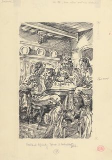 17.- A pile of money grew in front of him, 1953. Creator: Andrej Kovacik