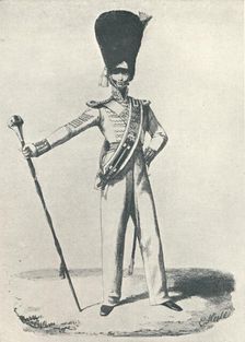 17th Regiment, Drum Major (1830) 1830 (1909). Artist: Maxim Gauci