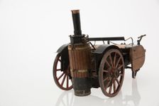1868 Knight Steam carriage scale model. Creator: Unknown