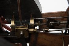 1868 Knight Steam carriage scale model. Creator: Unknown