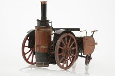 1868 Knight Steam carriage scale model. Creator: Unknown