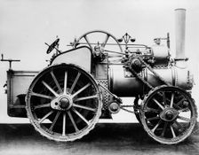1885 Fowler Class A 4 wheel drive traction engine. Creator: Unknown