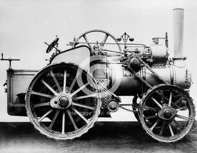 1885 Fowler Class A 4 wheel drive traction engine. Creator: Unknown.
