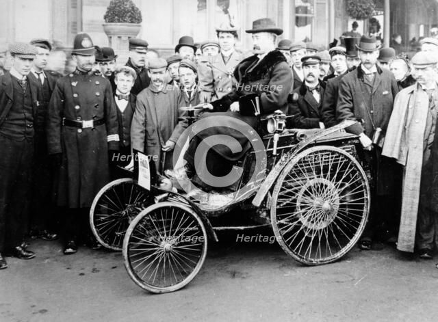 1896 Arnold car, (c1896?). Artist: Unknown